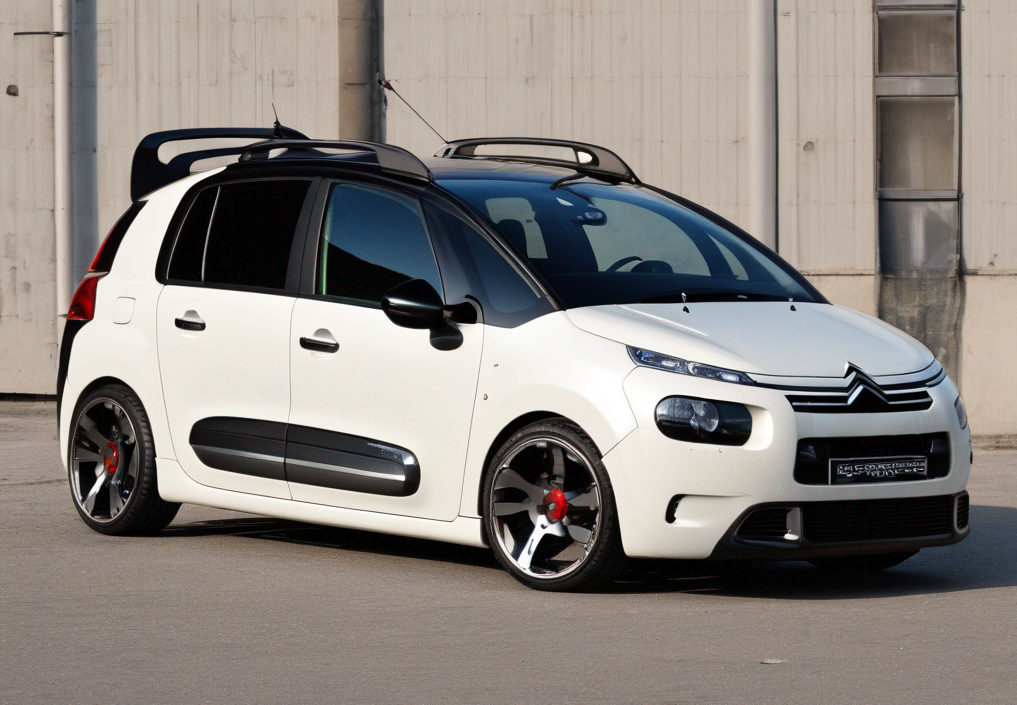 Citroen mit Sportfelgen